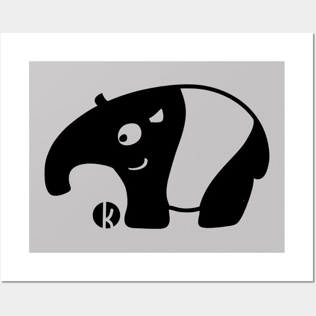 Tapir Wall Art by katelein